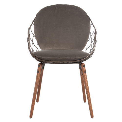 piña chair with full cushion by Jaime Hayon for Magis