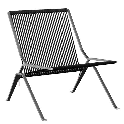 pk25 easy chair by Poul Kjaerholm for Fritz Hansen