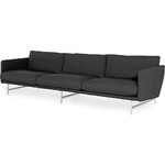 lissoni pl113 3 seat sofa  - Fritz Hansen