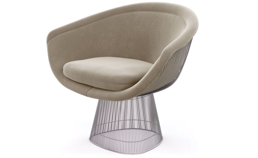 platner lounge chair