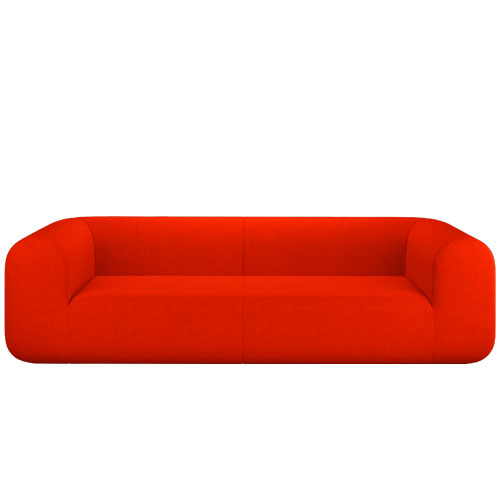 plump 3 seater sofa by Tom Dixon for Tom Dixon