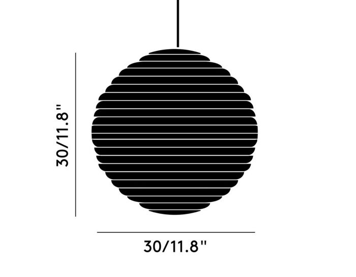 Press Pendant Mini Sphere Lamp