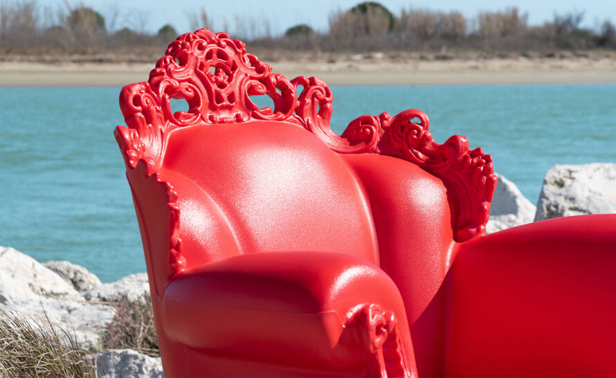 Proust Outdoor Lounge by Alessandro Mendini from Magis | hive