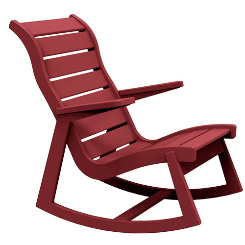 rapson rocking chair by Ralph Rapson for loll