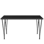 rectangular span leg table for Fritz Hansen