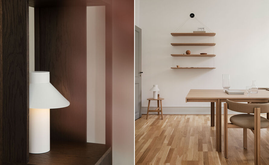 Riscio Table Lamp by Joe Colombo from Karakter | hive