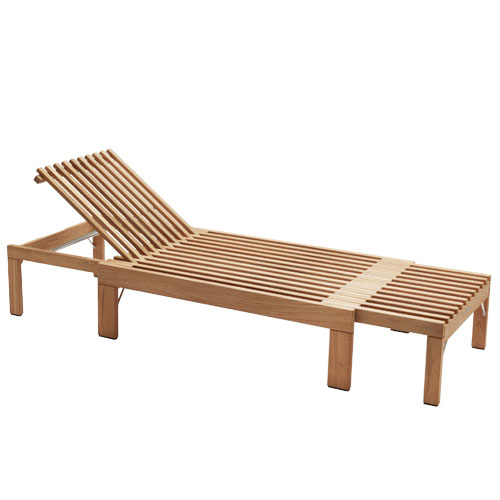 skagerak riviera sunbed for Fritz Hansen