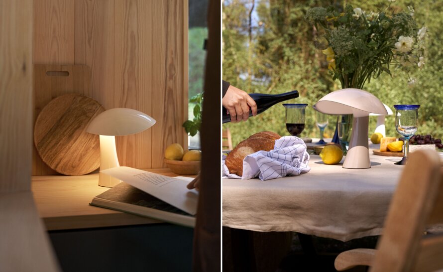 Rumee Portable Table Lamp by Gabriel Tan for Louis Poulsen | hive