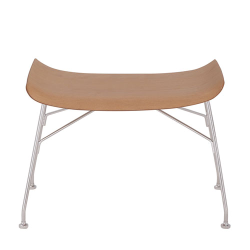 s/wood ottoman by Philippe Starck for Kartell