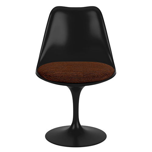 saarinen black tulip side chair by Eero Saarinen for Knoll