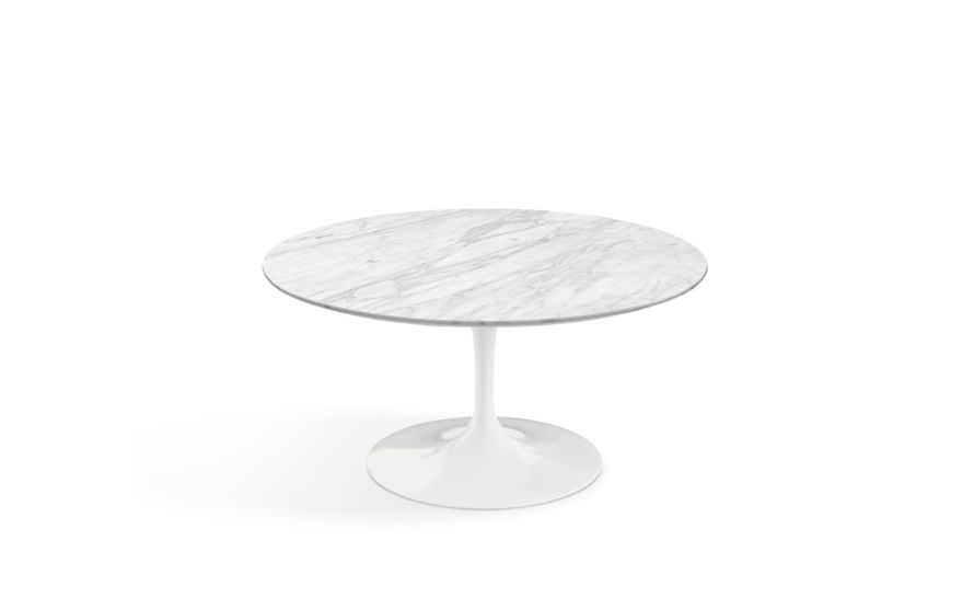 saarinen+coffee+table+calacatta+marble