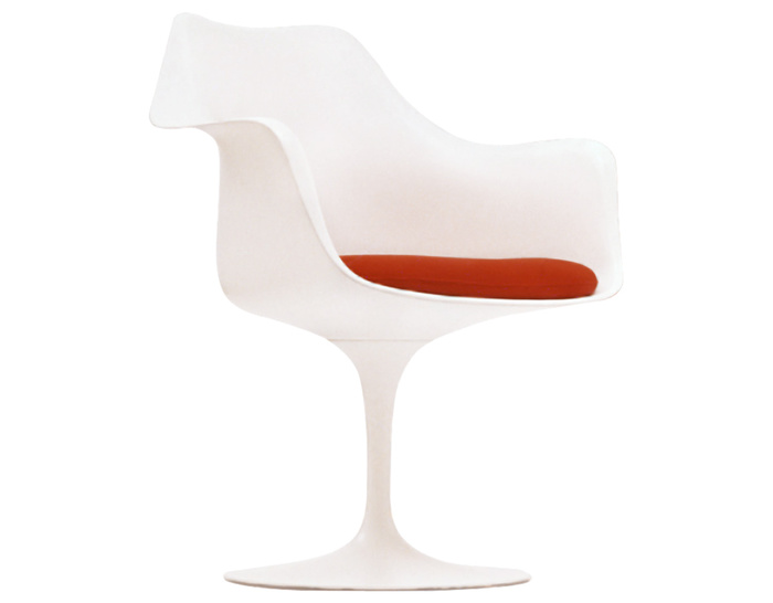 saarinen tulip arm chair white eero saarinen knoll 1