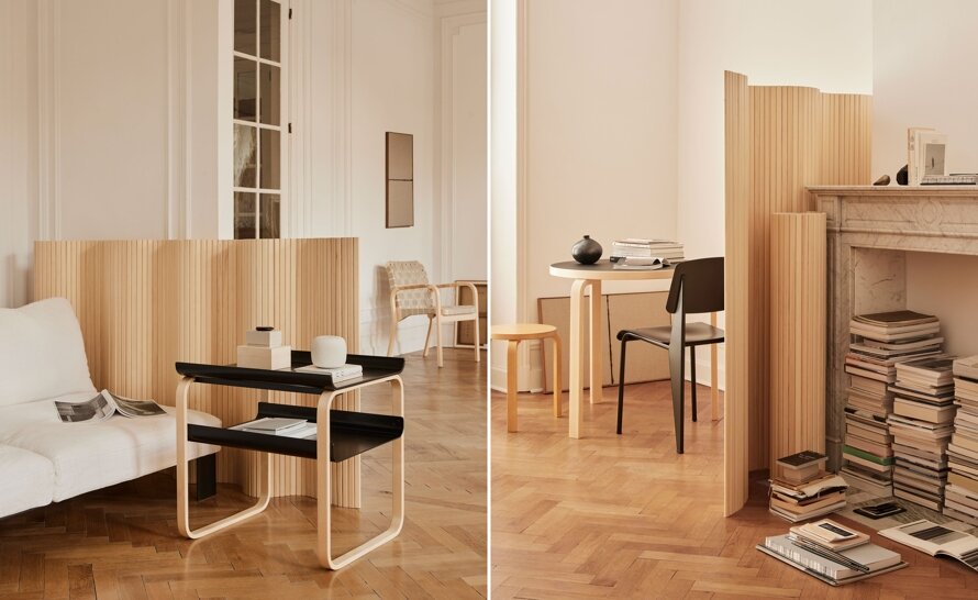 Folding Screen 100 by Alvar Aalto for Artek | hive