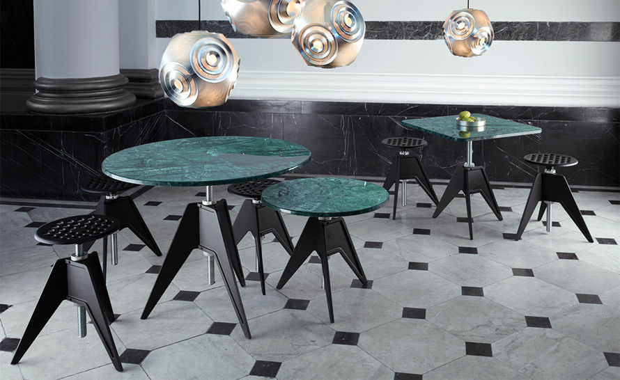 tom dixon marble table