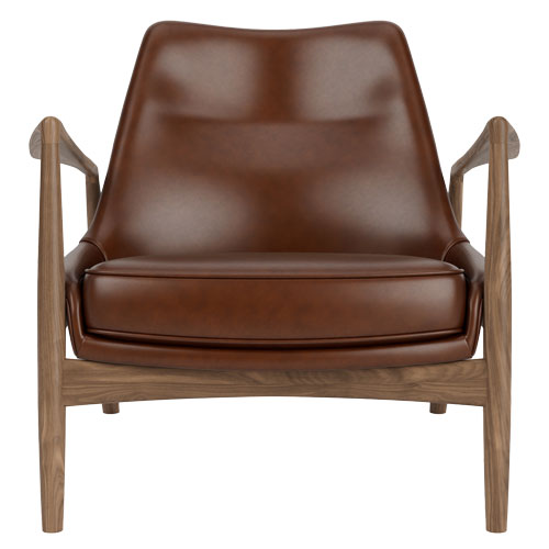 seal low back lounge chair by Ib Kofod-Larsen for Audo