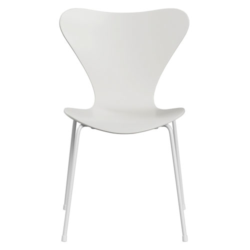 series 7 side chair monochrome by Arne Jacobsen for Fritz Hansen