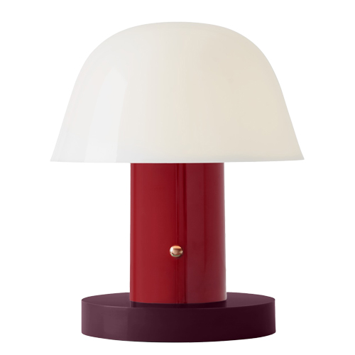 setago portable table lamp by Jaime Hayon for &tradition