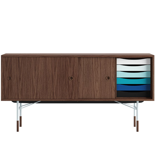 sideboard with tray unit by Finn Juhl for house of finn juhl