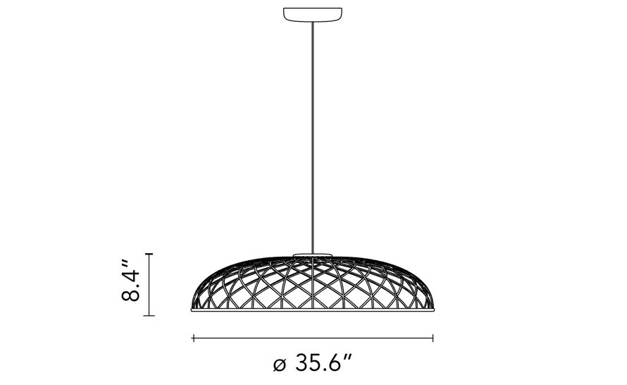 FLOS 🇮🇹 SKYNEST pendant – Marcel Wanders Studio, 2022