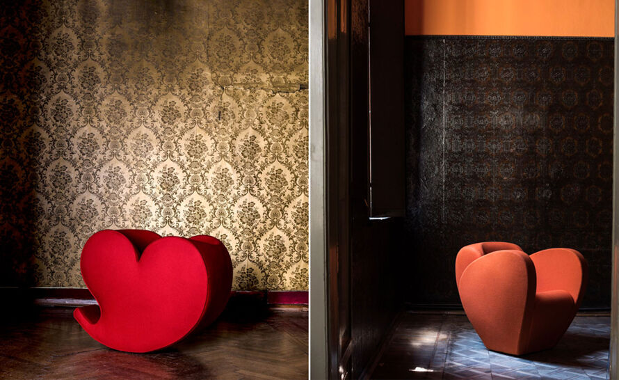 The Soft Heart Chair by Ron Arad for Moroso | hive