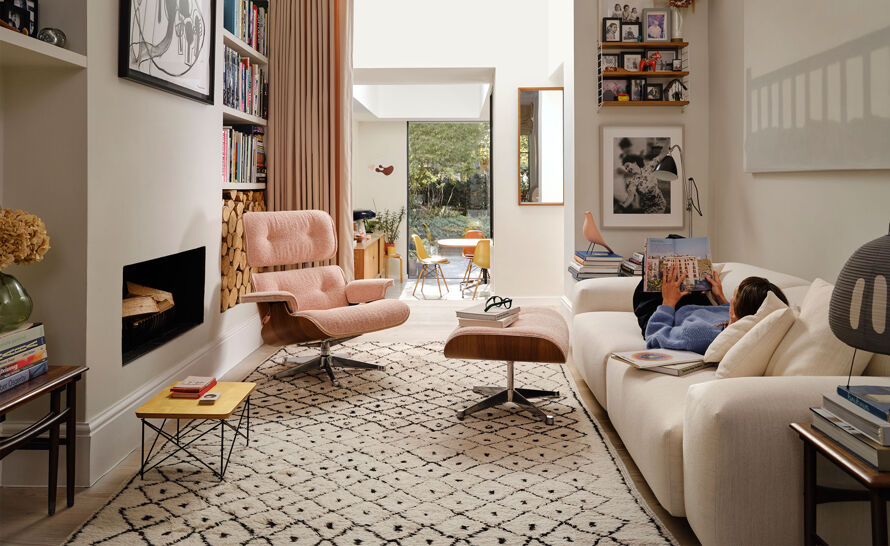 Soft Modular Three Seater Sofa with Chaise Longue by Jasper