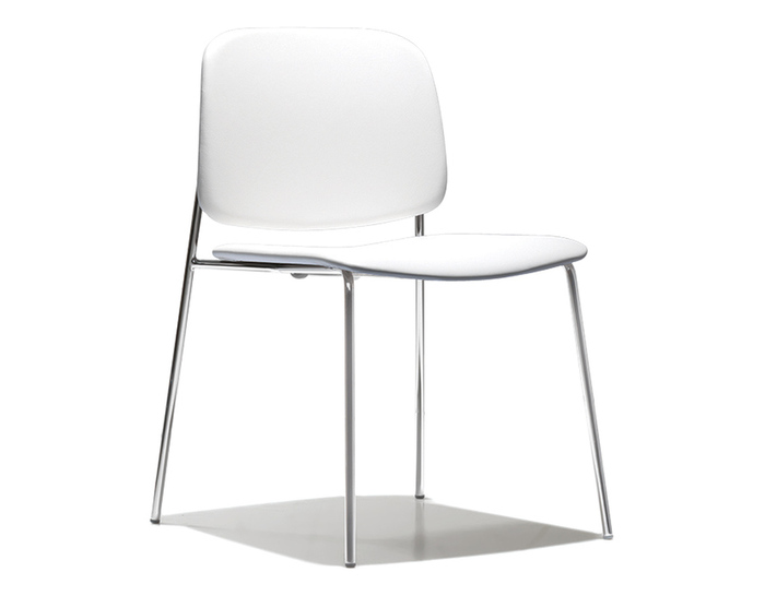 sonar upholstered stacking chair
