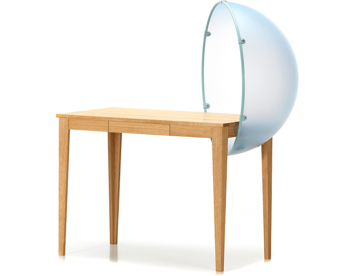 sphere+table