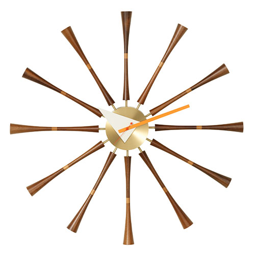 nelson spindle clock by George Nelson for Vitra.
