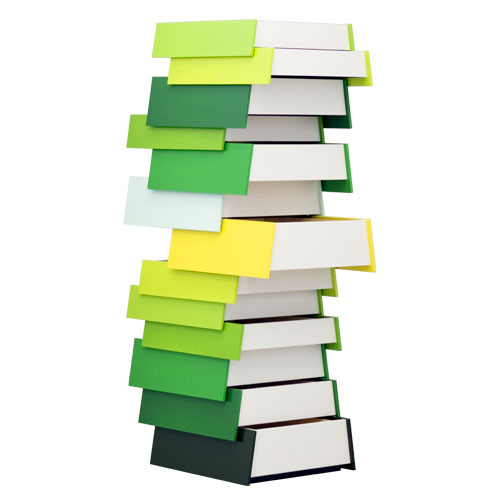 stack storage unit by Raw-Edges for Established & Sons