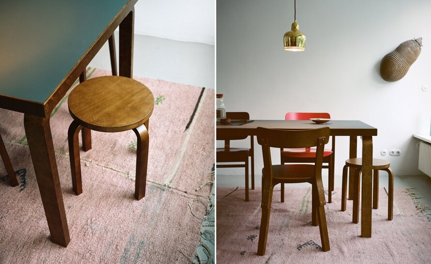 Stool E60 by Alvar Aalto for Artek | hive