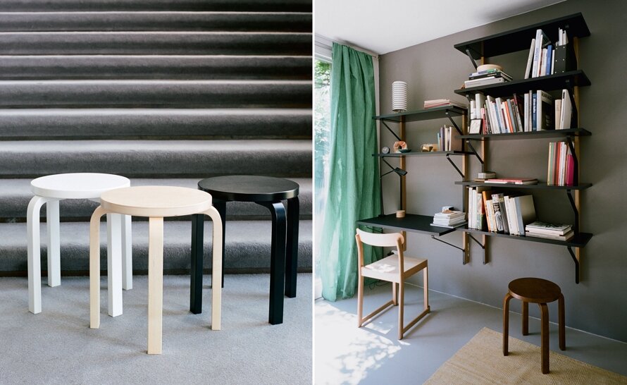 Stool E60 by Alvar Aalto for Artek | hive