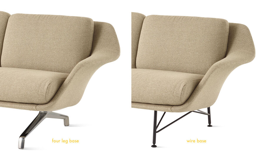 Striad Settee by Markus Jehs & Jürgen Laub for Herman Miller | hive