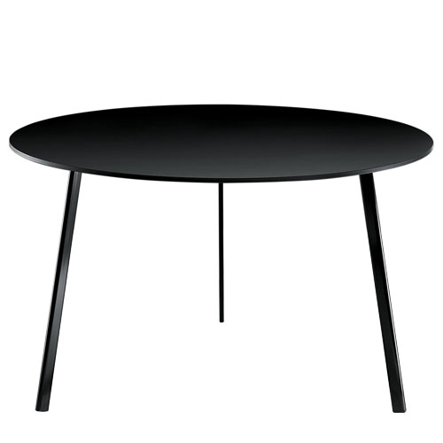 striped round table by Bros Bouroullec for Magis