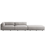 sunday long and low sectional sofa  - Blu Dot