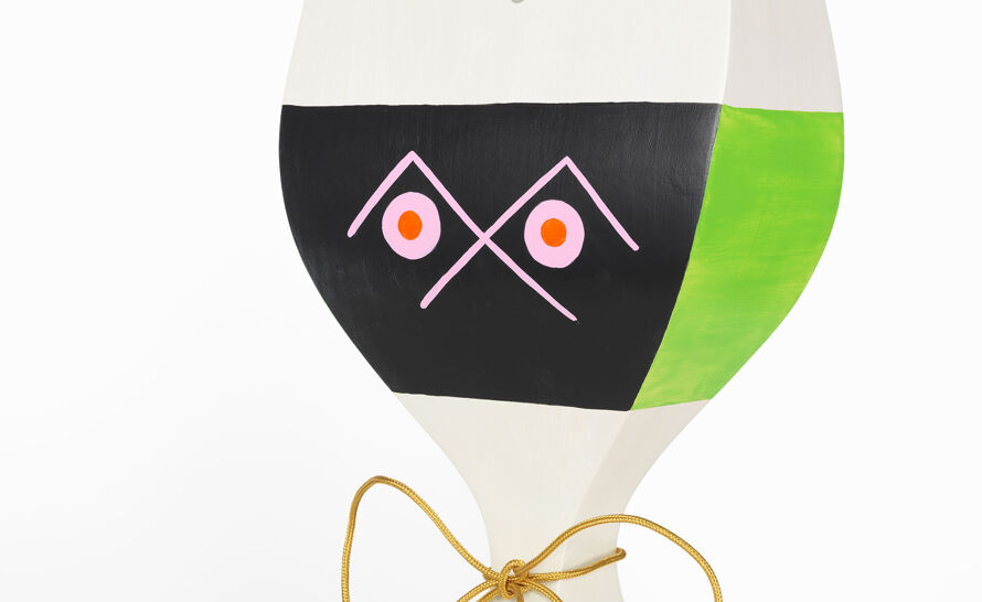 Super Large Girard Wooden Doll No. 9 by Alexander Girard from