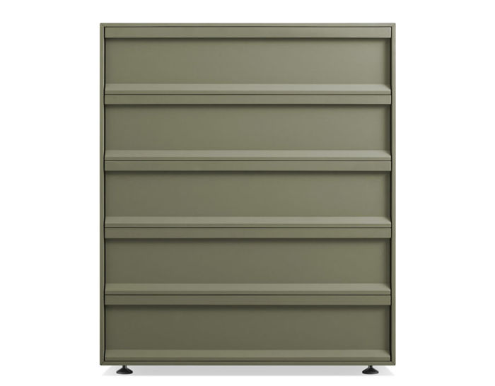 Blu Dot | Superchoice 5 Drawer Dresser | White | Wood