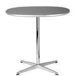 supercircular pedestal table by Arne Jacobsen for Fritz Hansen