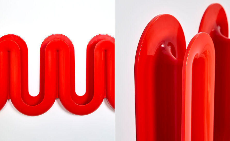 その他 Heller Swell Wall Catchall Swell Wall Catchall by Anna Dawson – Sculptural Organizer