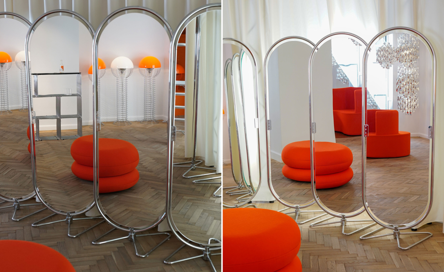 System 1-2-3 Standing Mirror by Verner Panton for VerPan | hive