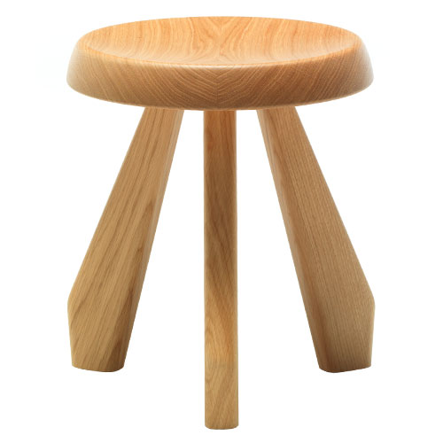 tabouret méribel by Charlotte Perriand for Cassina