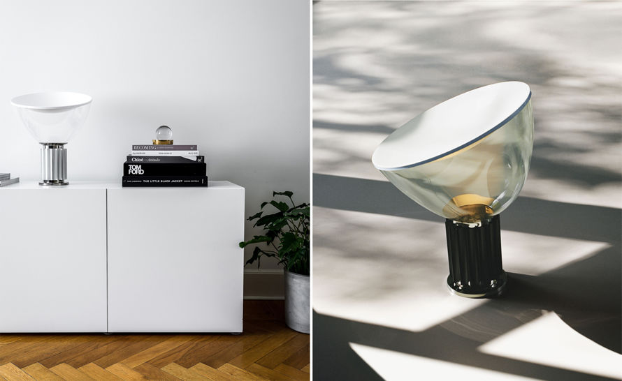 Taccia Table Lamp by Achille Castiglioni for Flos | hive