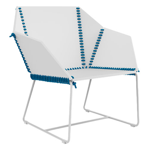 textile club armchair for Gandia Blasco