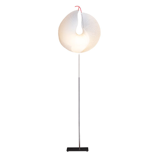 yoruba rose floor lamp for ingo maurer