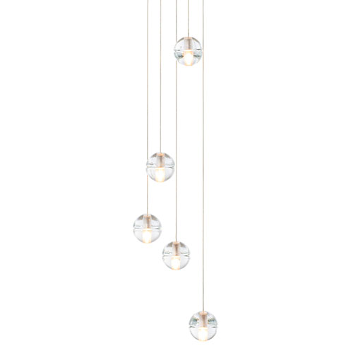 bocci 14.5 five pendant chandelier