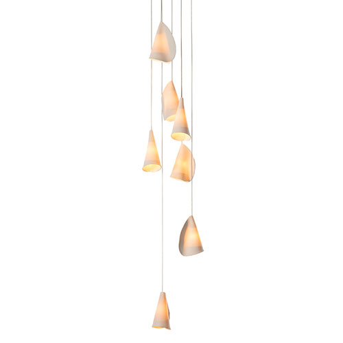 bocci 21.7 Random seven pendant chandelier