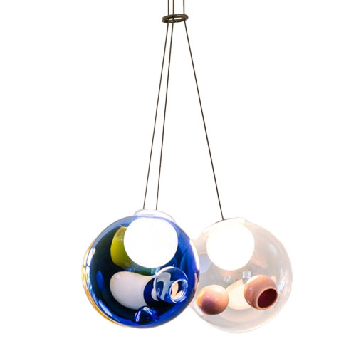 bocci 28.3 cluster three pendant chandelier