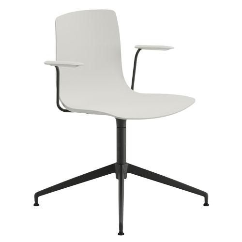 aava 02 polypropylene chair with trestle base