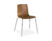 aava wood shell chair with 4 leg base - 1