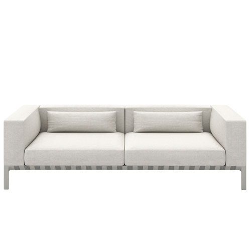 able outdoor 92 inch sofa with arms