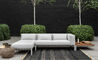 able outdoor small sofa with chaise - 2